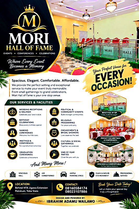 What we host at Mori Hall of Fame